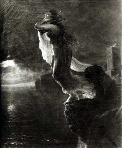 Saffo e Leucade, noto anche come La morte di Saffo da Antoine Jean Gros